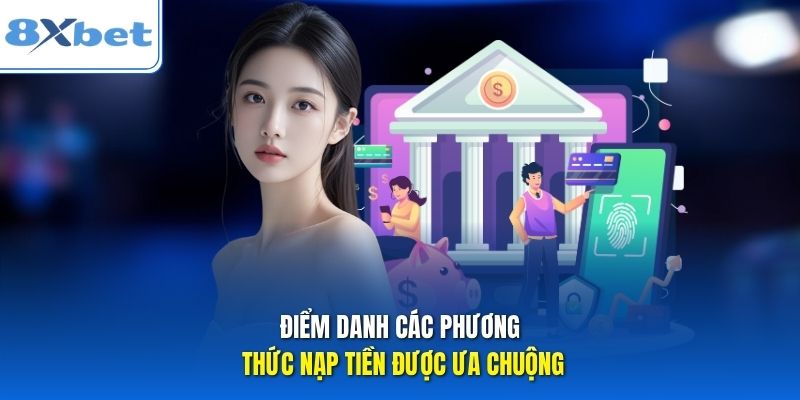 Điểm danh các phương thức nạp tiền được ưa chuộng