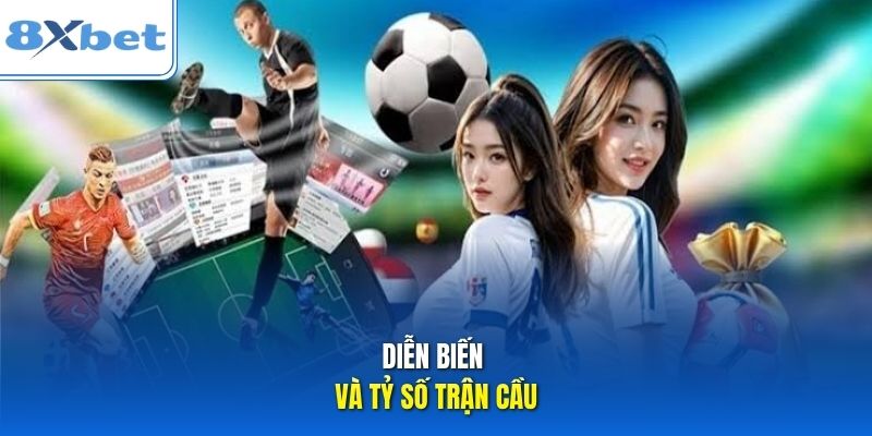 Diễn biến và tỷ số trận cầu.