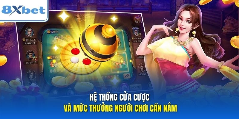 Hệ thống cửa cược và mức thưởng người chơi cần nắm Hệ thống cửa cược và mức thưởng người chơi cần nắm