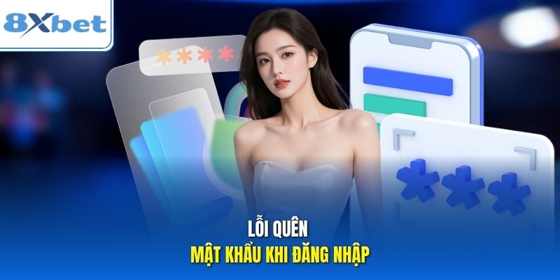 Lỗi quên mật khẩu khi đăng nhập.