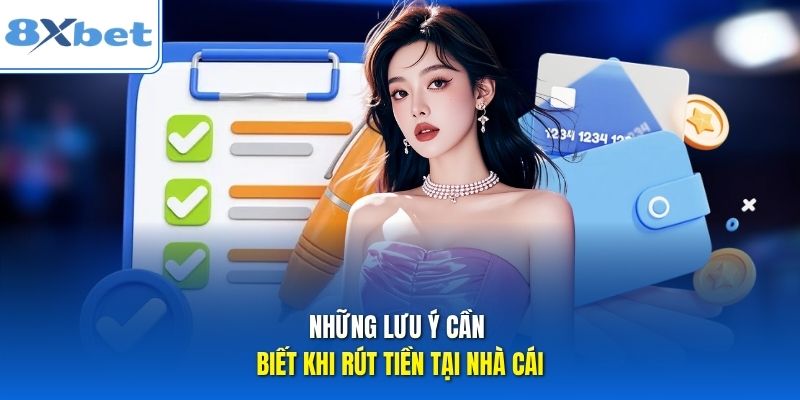 Những lưu ý cần biết khi rút tiền tại nhà cái