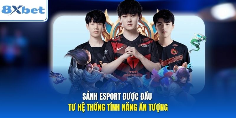 Sảnh Esport được đầu tư hệ thống tính năng ấn tượng. Sảnh Esport được đầu tư hệ thống tính năng ấn tượng.